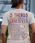 5 Things Caregiver Warning Apparel - Funny Quote T-Shirt, Hoodie & More - grunx260804-0018