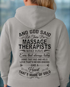 And God Said Let There Be Massage Therapists - Apparel T-Shirt, Hoodie & More - grunx260804-0168