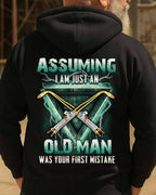 Assuming I'm Just An Old Man Welder Apparel - Torch Tool T-Shirt Hoodie & More - grunx260804-0224