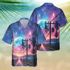 Awesome Lineman- AOP Pocket Hawaiian Shirt - grunx260804-0331