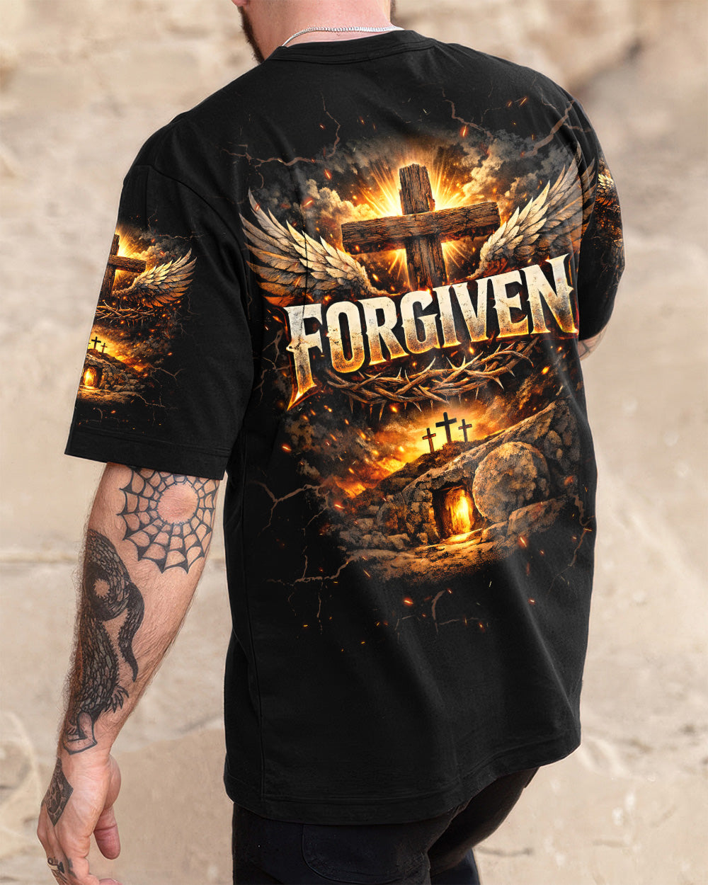 Forgiven Wings Men's All Over Print Shirt - Trunx511603