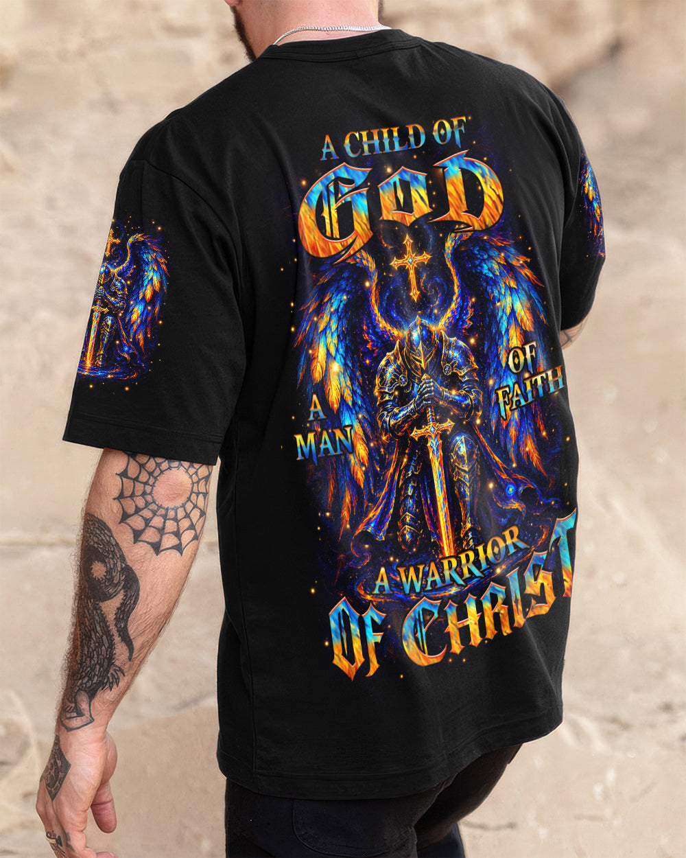 A Warrior Of Christ Men's All Over Print Shirt - Trunx559839