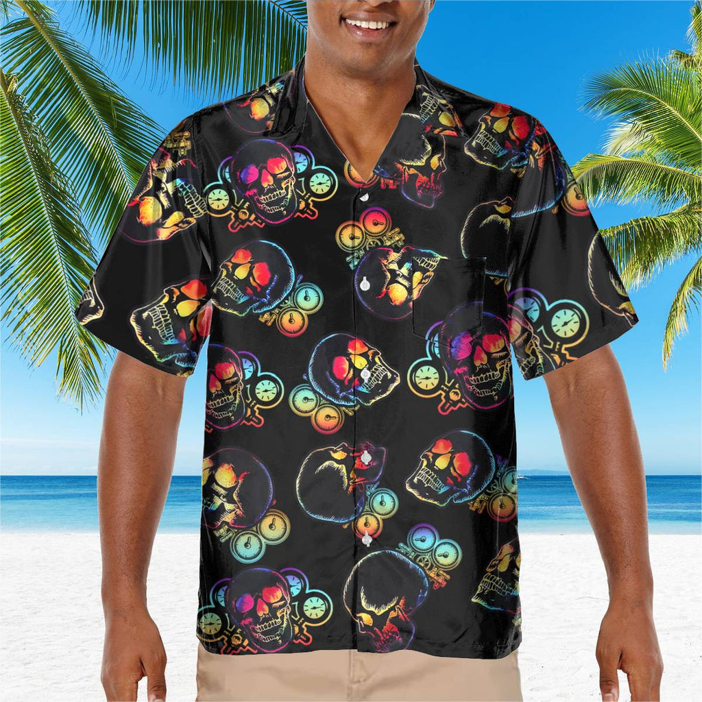 Awesome HVAC Tech - AOP Pocket Hawaiian Shirt - grunx260804-0221