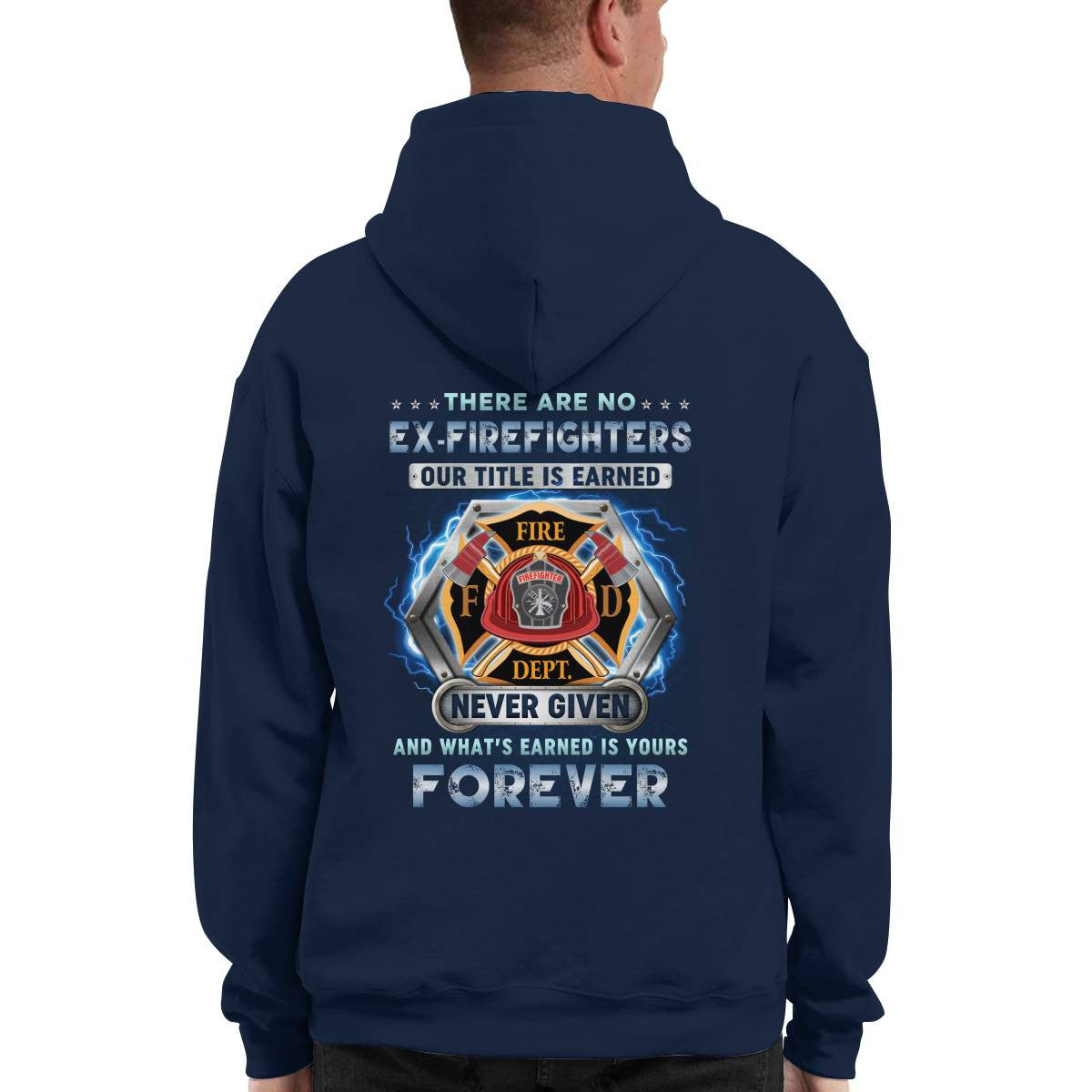 Awesome Firefighter-Hoodie - grunx260804-0133