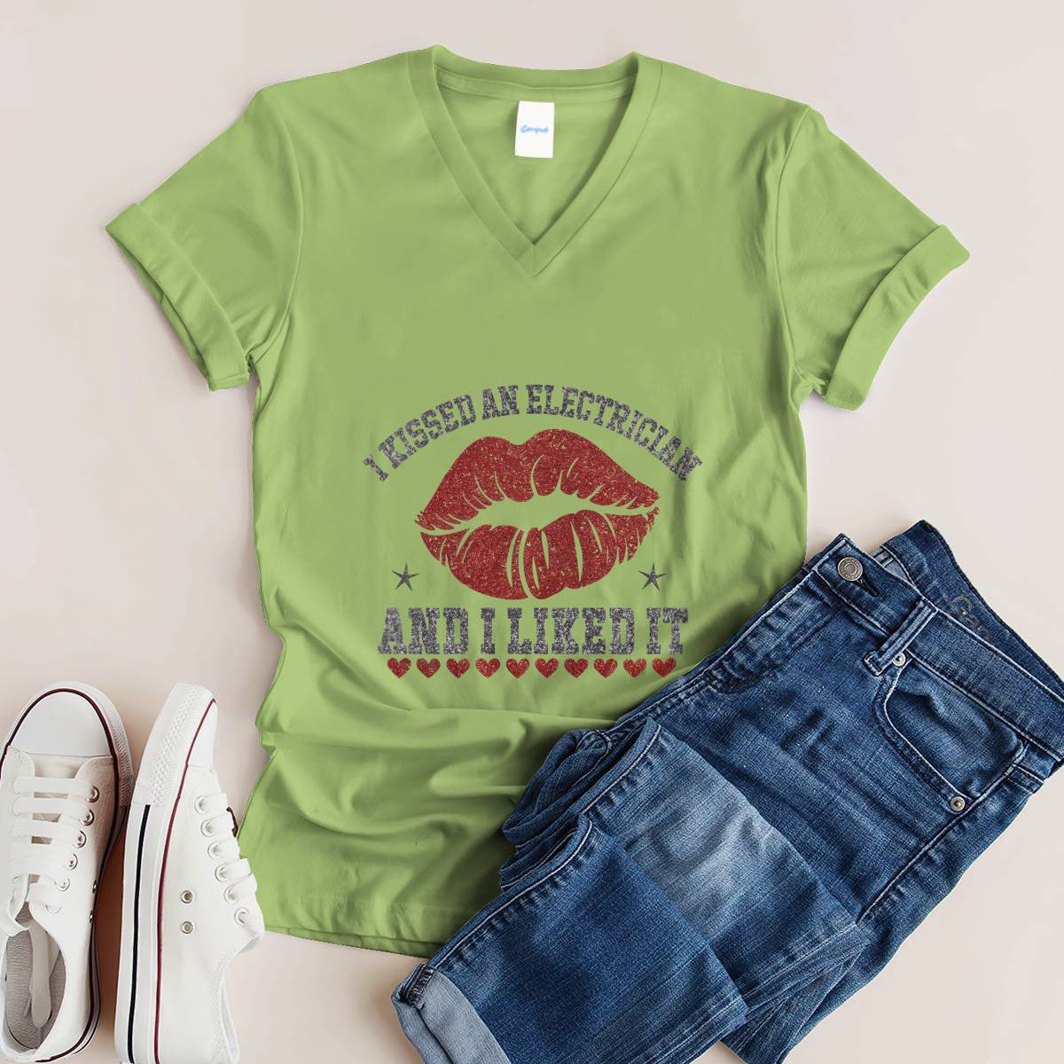 Awesome Electrician-T-shirt - grunx260804-0081