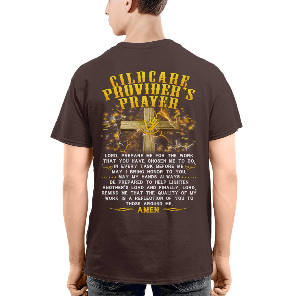 Awesome Childcare Provider's Prayer-T-shirt-#F220624EVTAS6BCHPRZ4