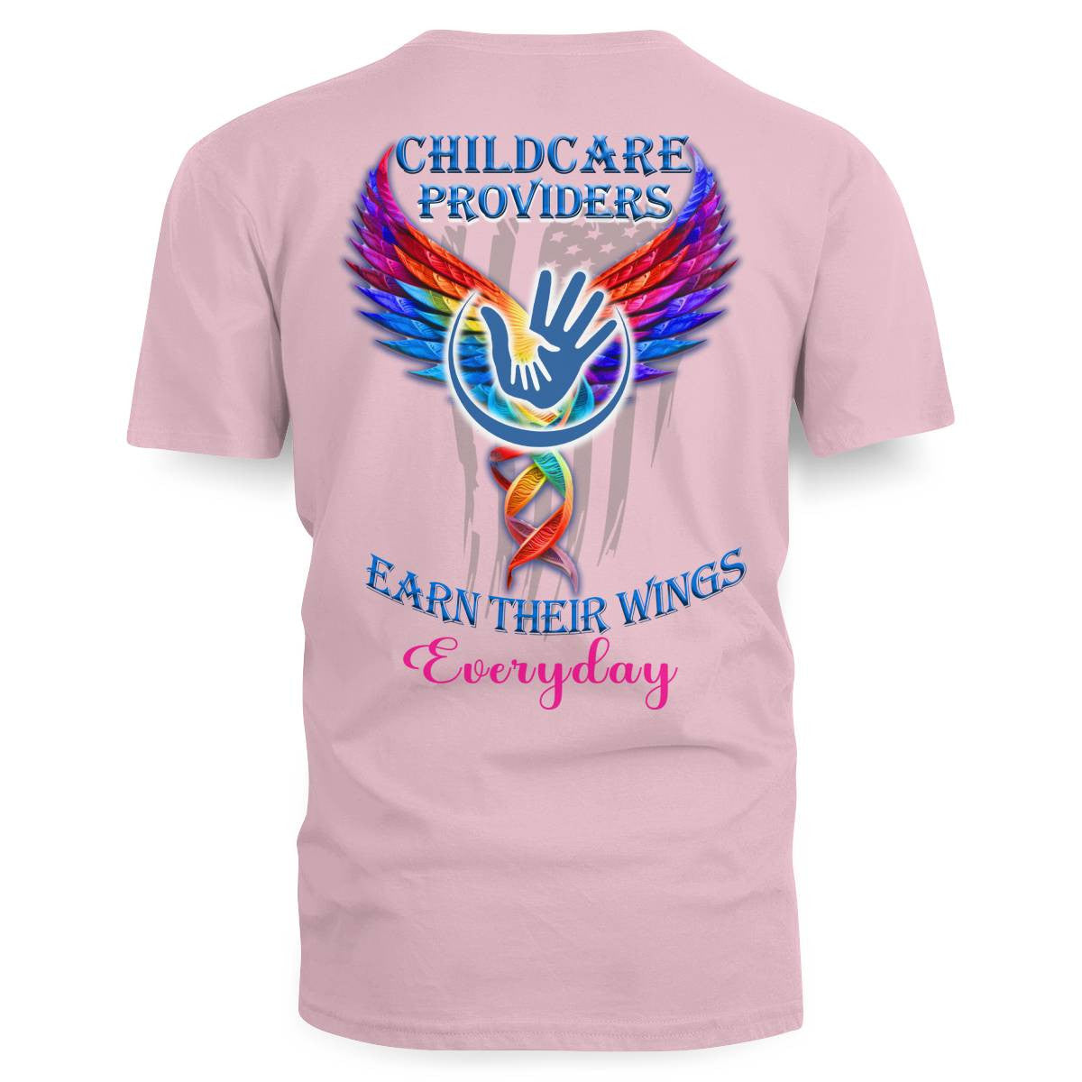Awesome Childcare Provider -T-shirt-#F120924EARTH16BCHPRZ4