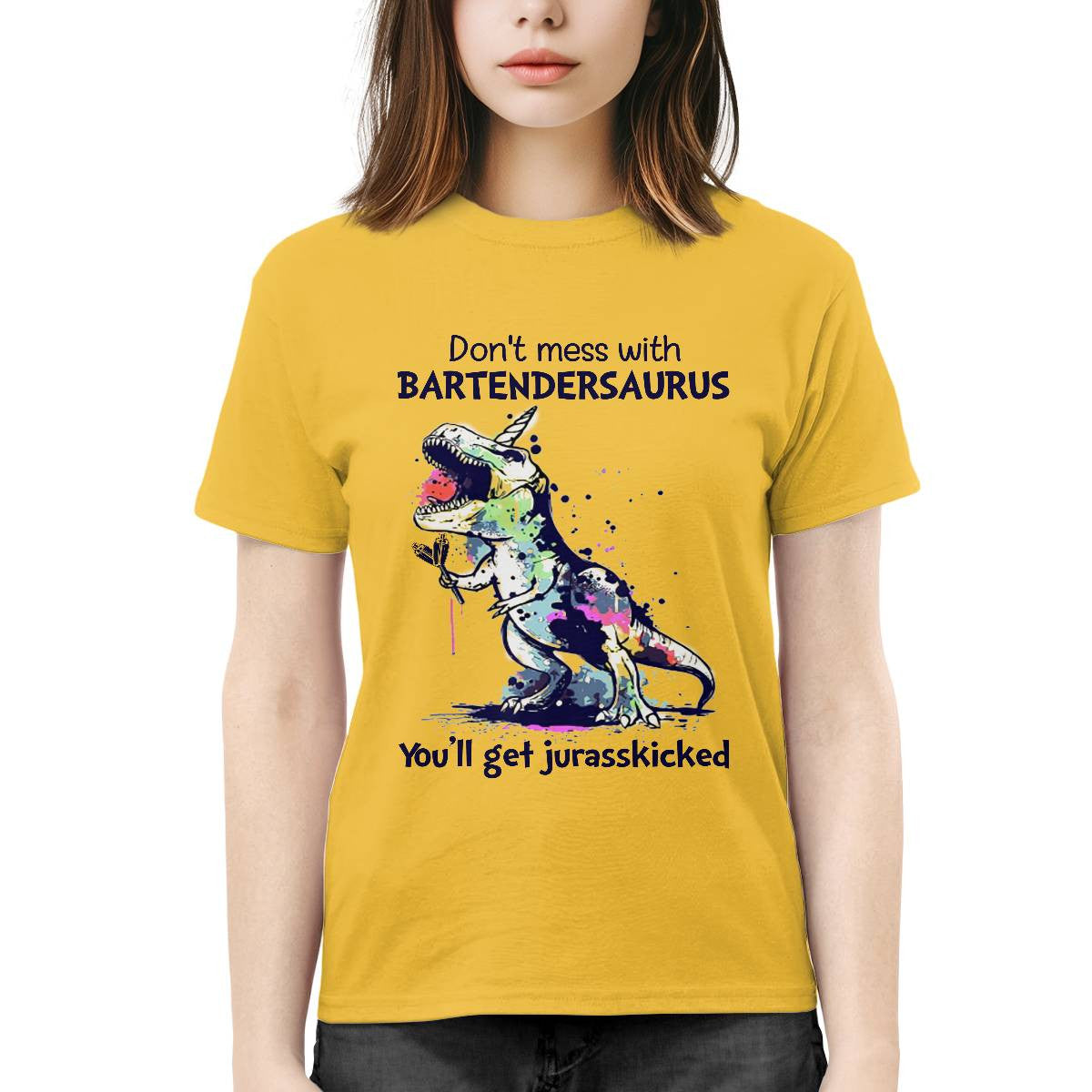 Awesome Bartender-T-Shirt-#F011024JRKID1FBARTZ4