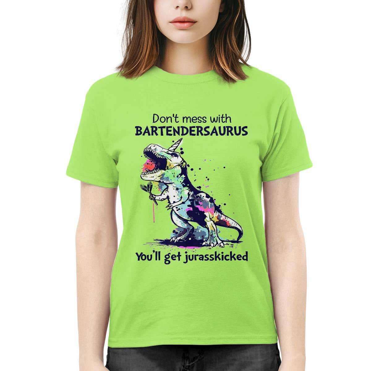 Awesome Bartender-T-Shirt-#F011024JRKID1FBARTZ4