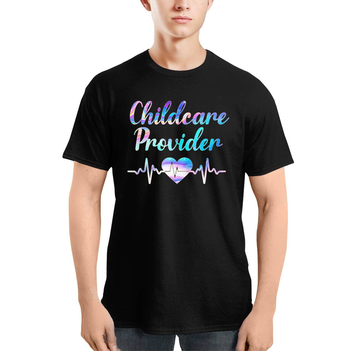 Awesome Childcare Provider-T-shirt-#F140824HEABE11FCHPRZ4