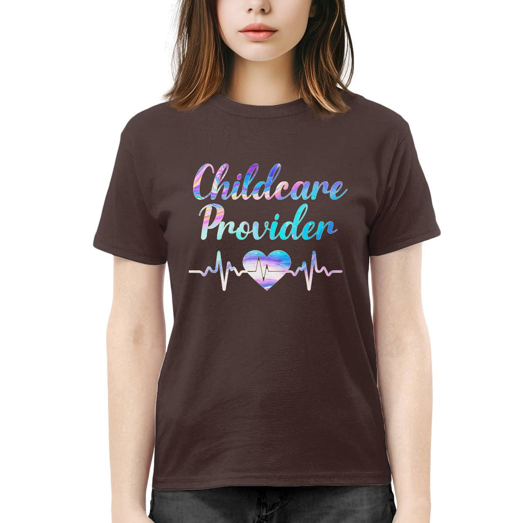 Awesome Childcare Provider-T-shirt-#F140824HEABE11FCHPRZ4