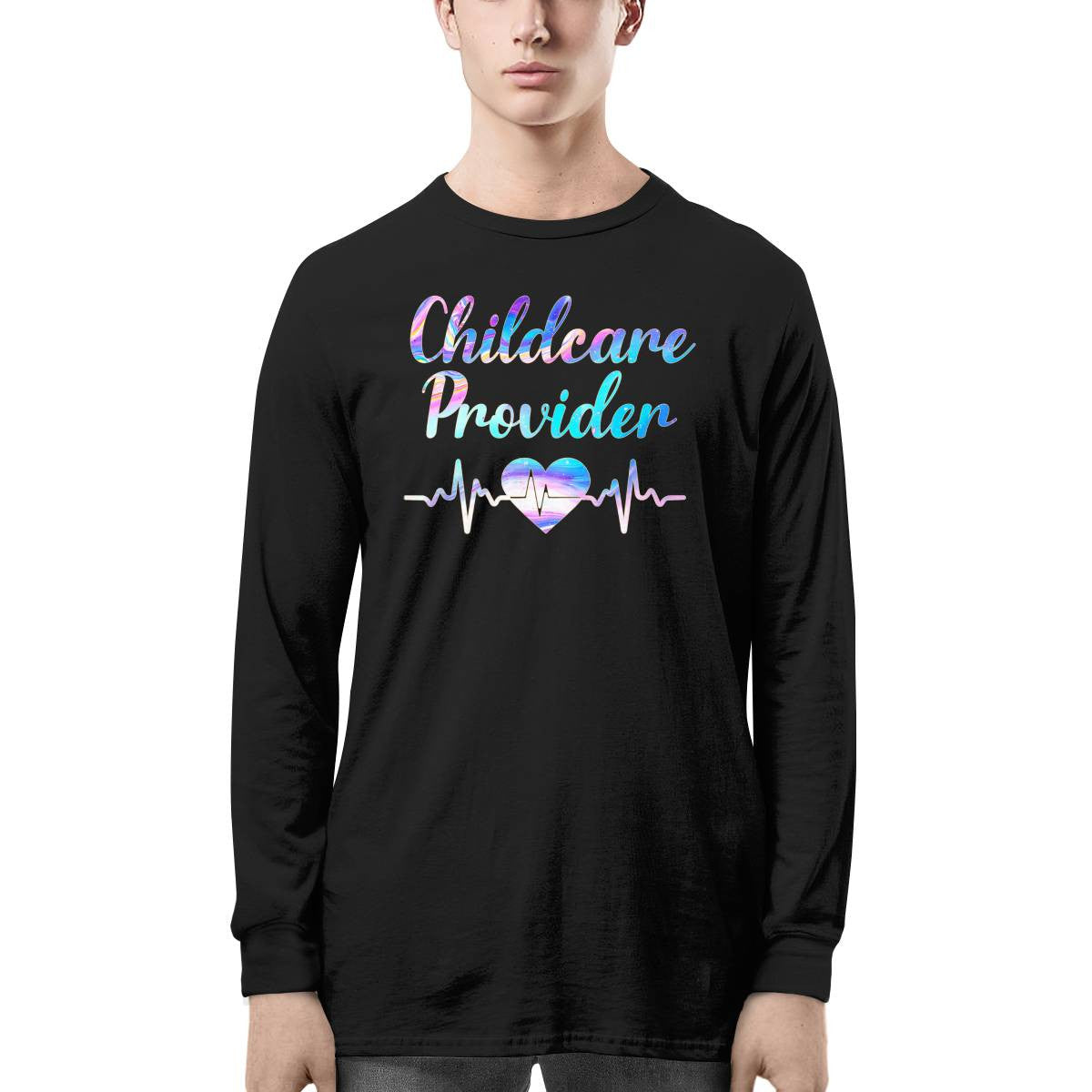 Awesome Childcare Provider-T-shirt-#F140824HEABE11FCHPRZ4