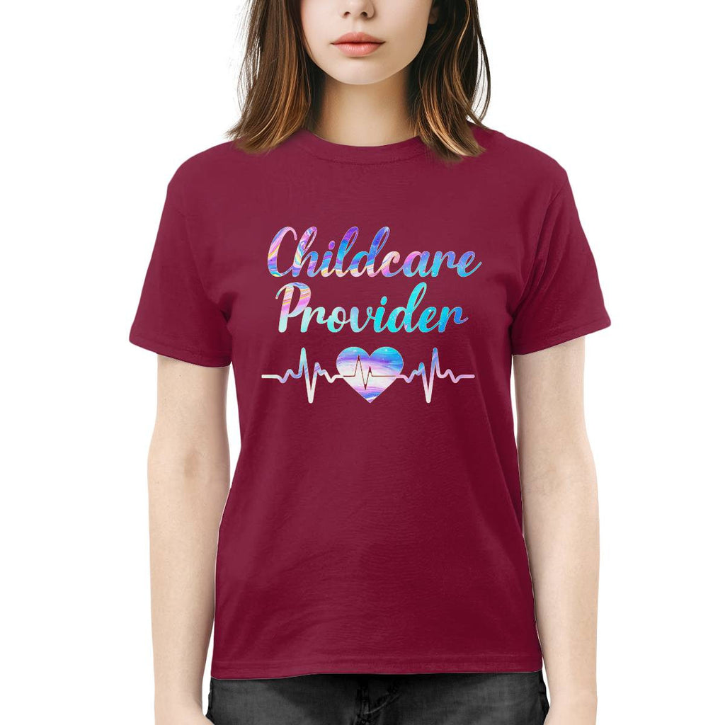 Awesome Childcare Provider-T-shirt-#F140824HEABE11FCHPRZ4