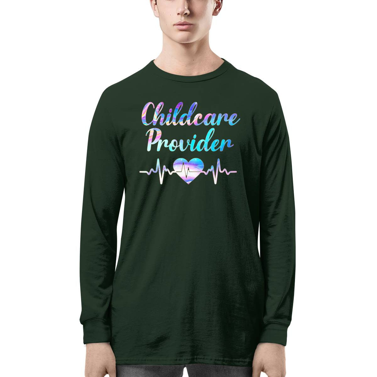 Awesome Childcare Provider-T-shirt-#F140824HEABE11FCHPRZ4