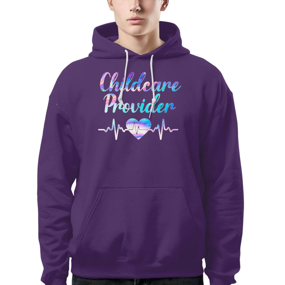 Awesome Childcare Provider-T-shirt-#F140824HEABE11FCHPRZ4