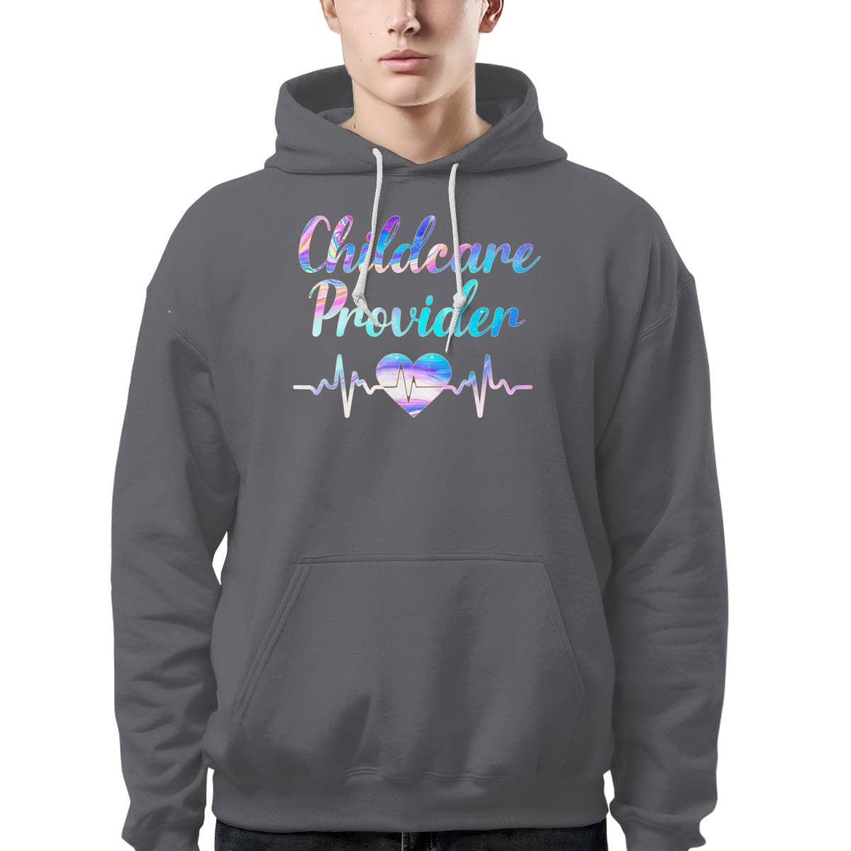 Awesome Childcare Provider-T-shirt-#F140824HEABE11FCHPRZ4