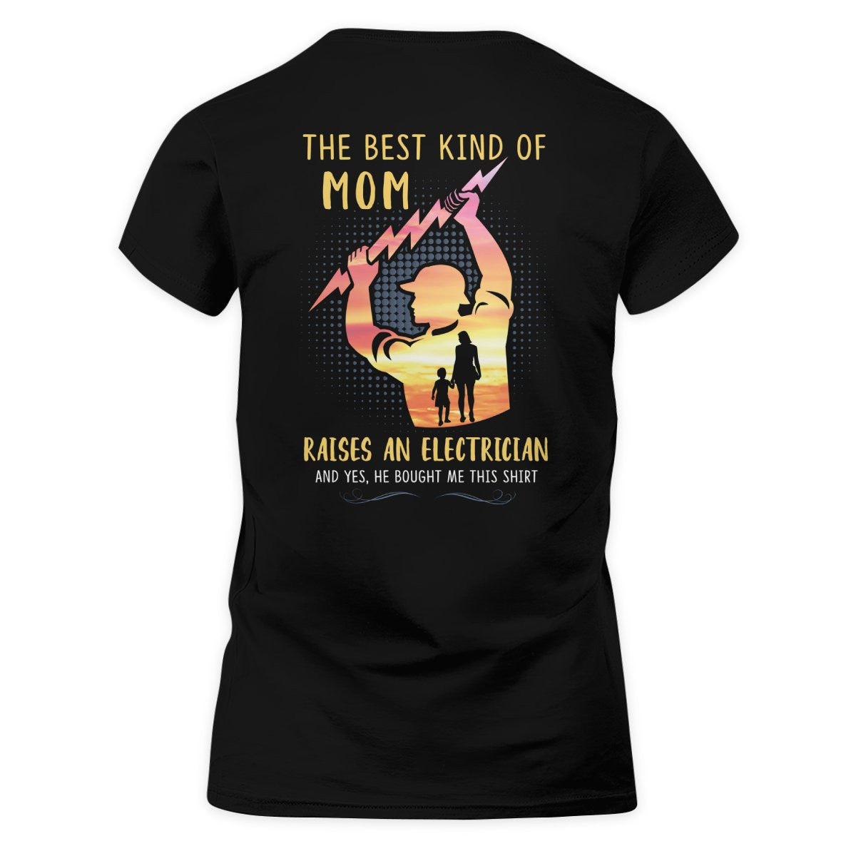 Awesome Electrician's Mom-Hoodie - grunx260804-0068