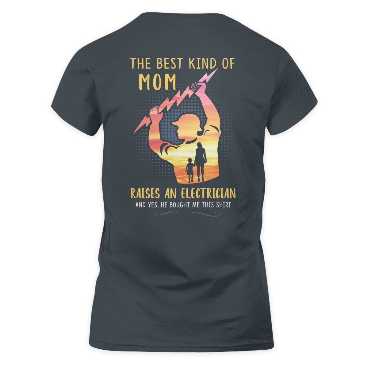 Awesome Electrician's Mom-Hoodie - grunx260804-0068