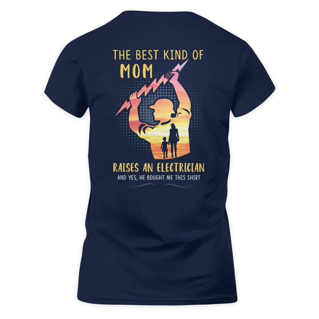 Awesome Electrician's Mom-Hoodie - grunx260804-0068