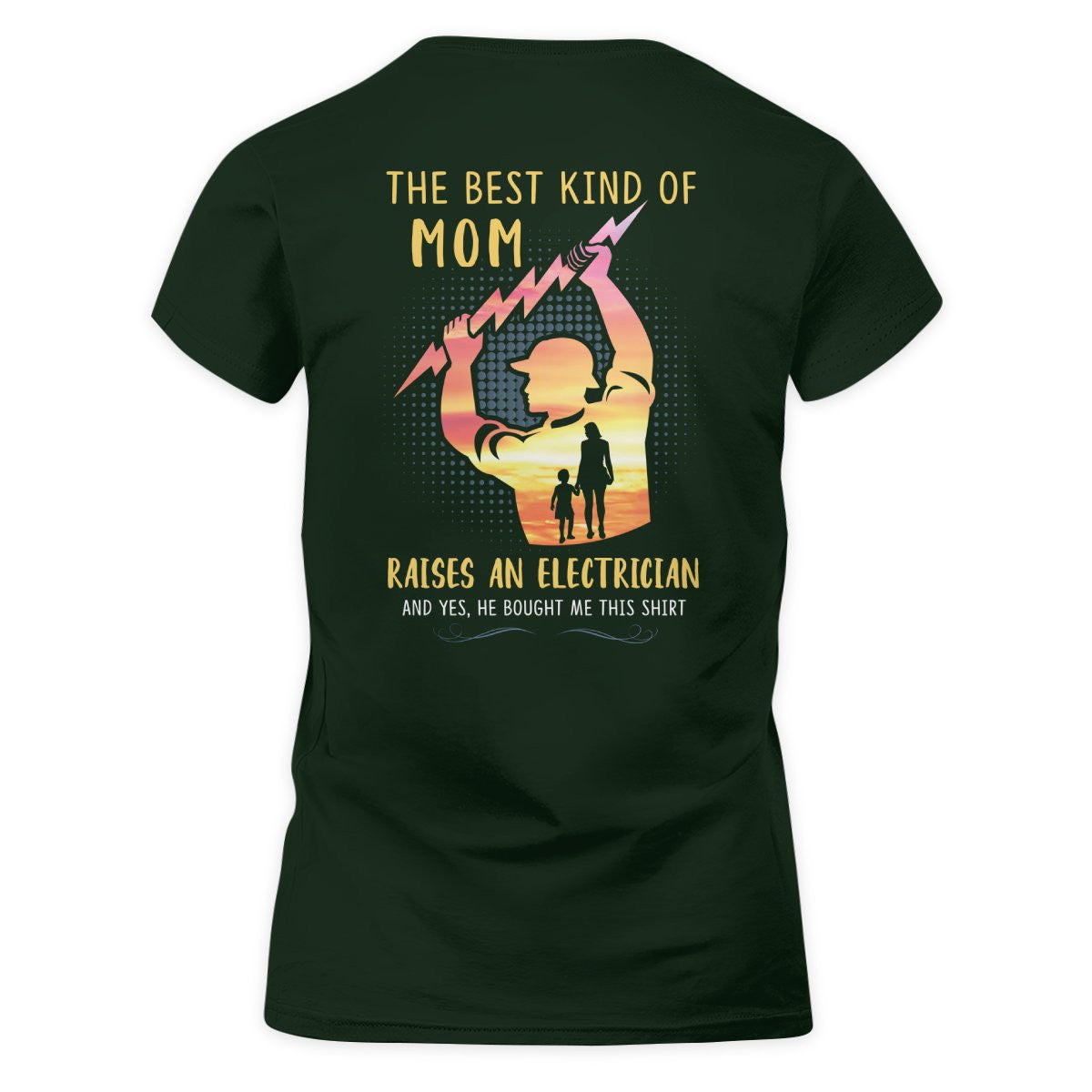 Awesome Electrician's Mom-Hoodie - grunx260804-0068
