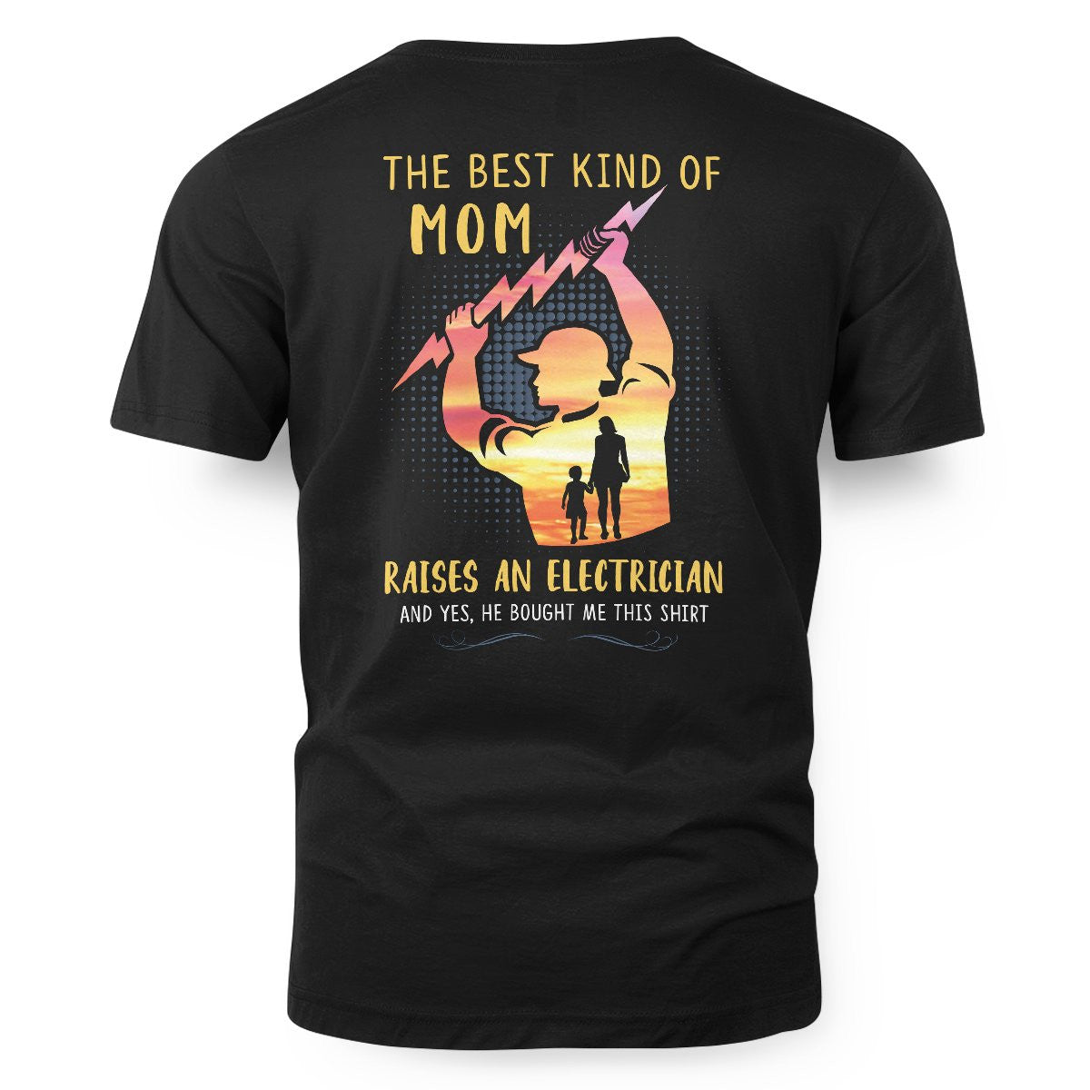 Awesome Electrician's Mom-Hoodie - grunx260804-0068