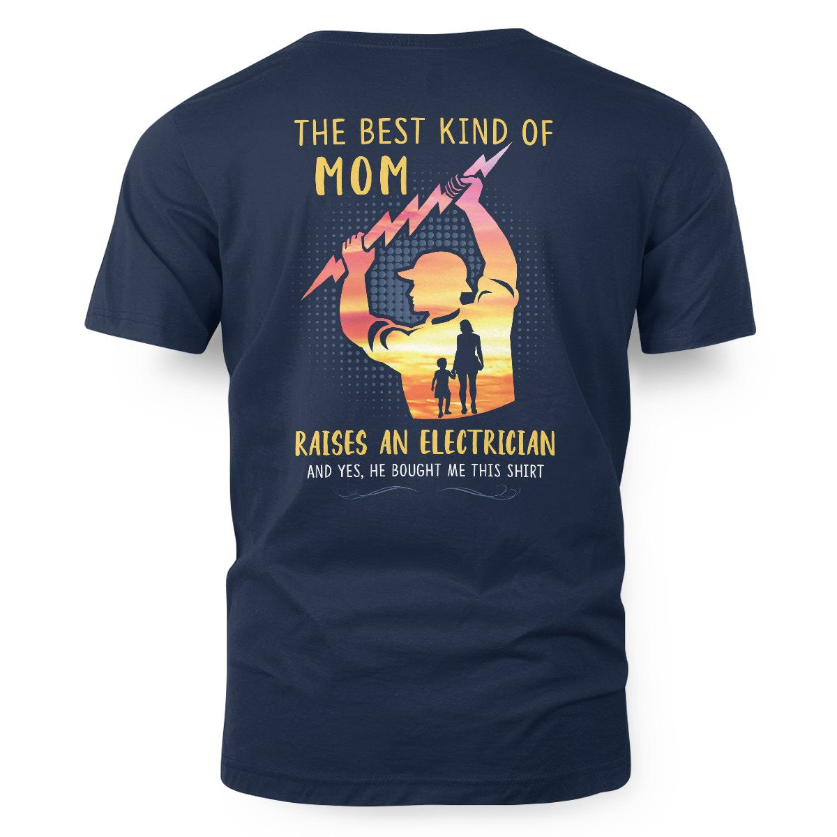 Awesome Electrician's Mom-Hoodie - grunx260804-0068