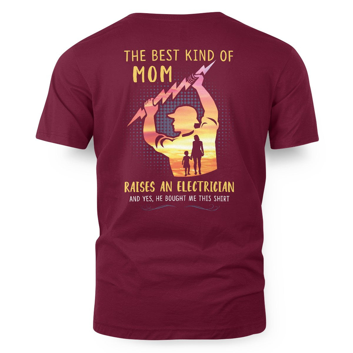 Awesome Electrician's Mom-Hoodie - grunx260804-0068