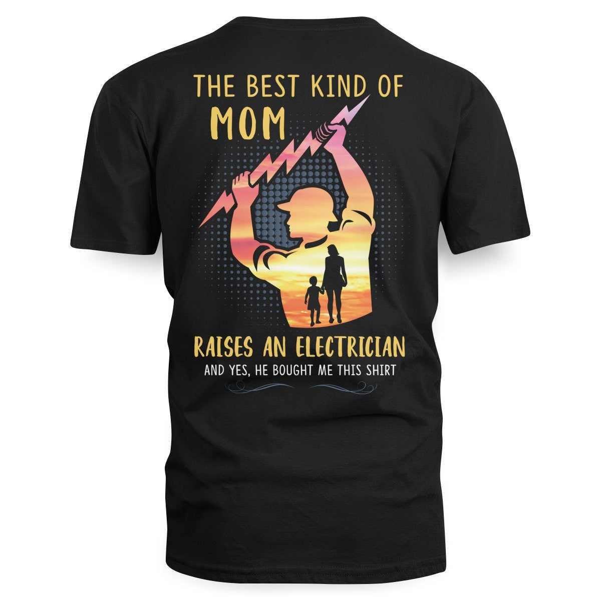 Awesome Electrician's Mom-Hoodie - grunx260804-0068