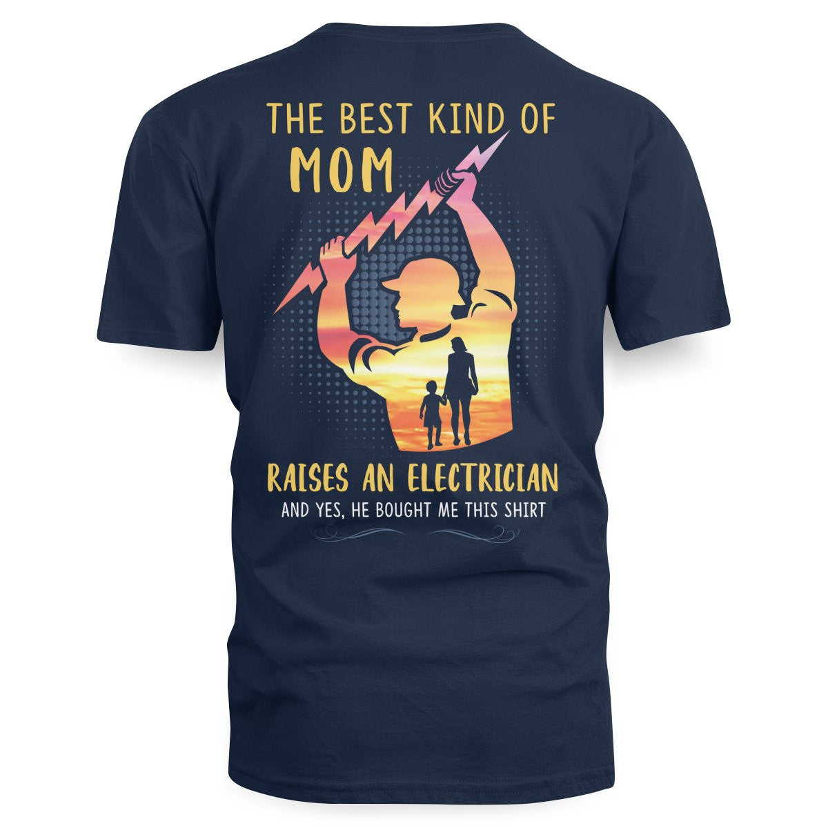 Awesome Electrician's Mom-Hoodie - grunx260804-0068