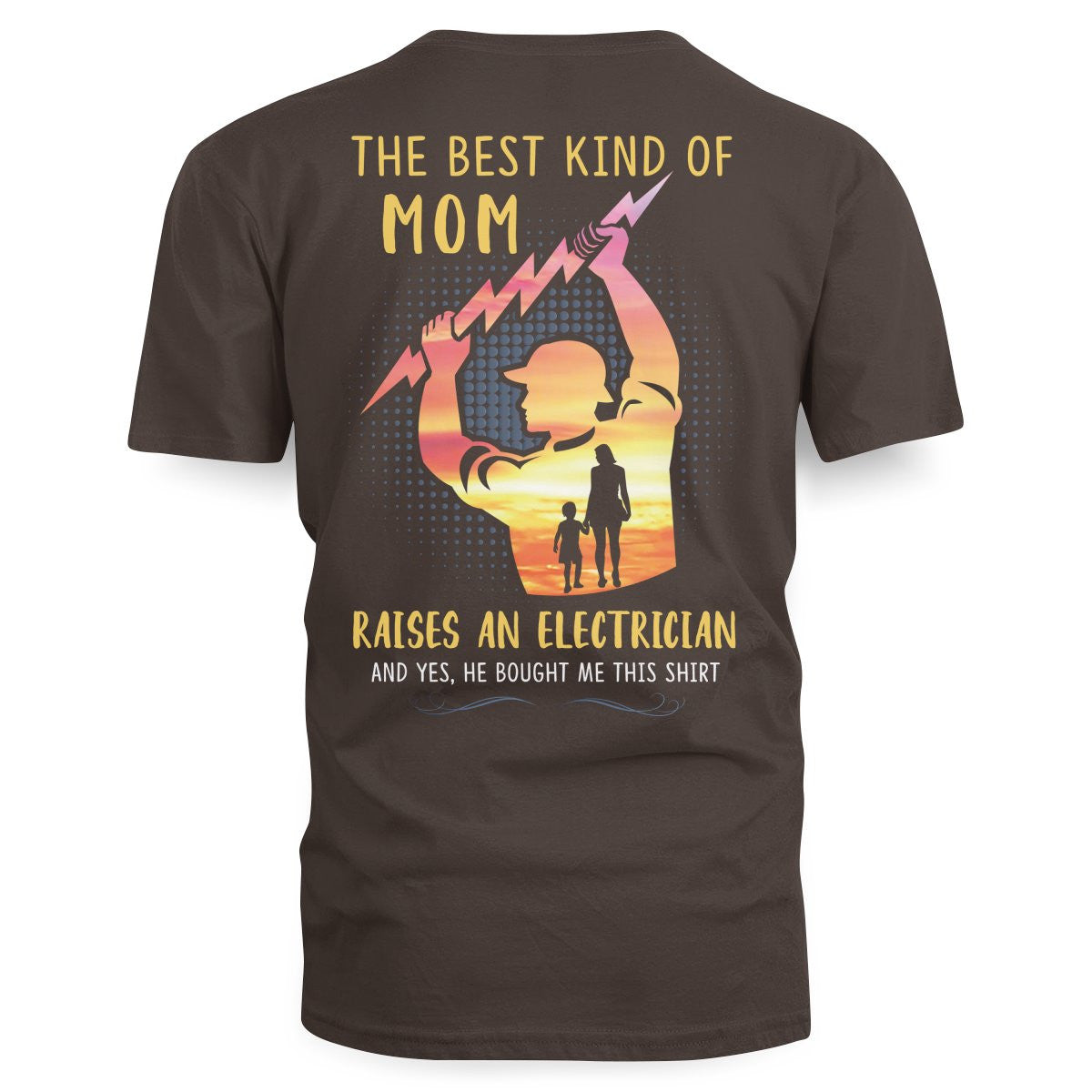 Awesome Electrician's Mom-Hoodie - grunx260804-0068