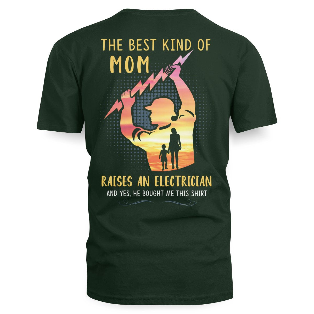 Awesome Electrician's Mom-Hoodie - grunx260804-0068