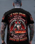 If They Stand With You  Warrior Men's All Over Print Shirt - Trunx589804