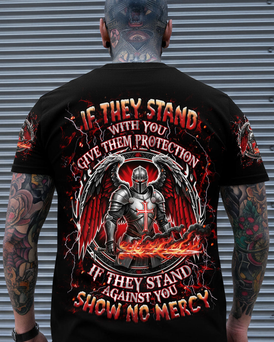 If They Stand With You  Warrior Men's All Over Print Shirt - Trunx589804