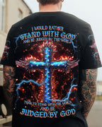 I Would Rather Stand With God Men's All Over Print Shirt - Trunx041158