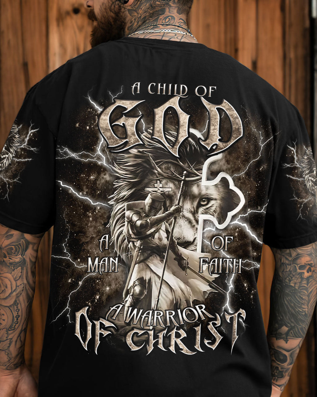 A Warrior Of Christ Men's All Over Print Shirt - Trunx636306