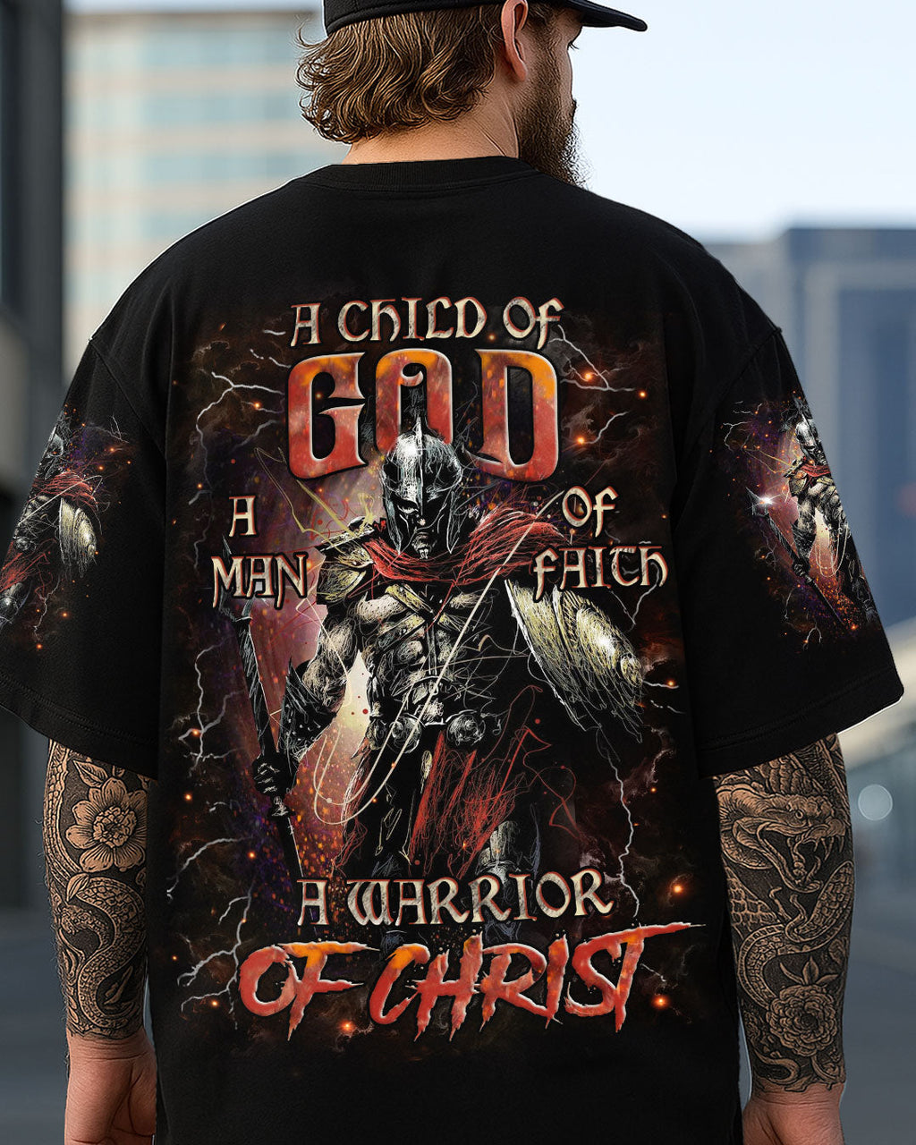 A Warrior Of Christ Men's All Over Print Shirt - Trunx862289