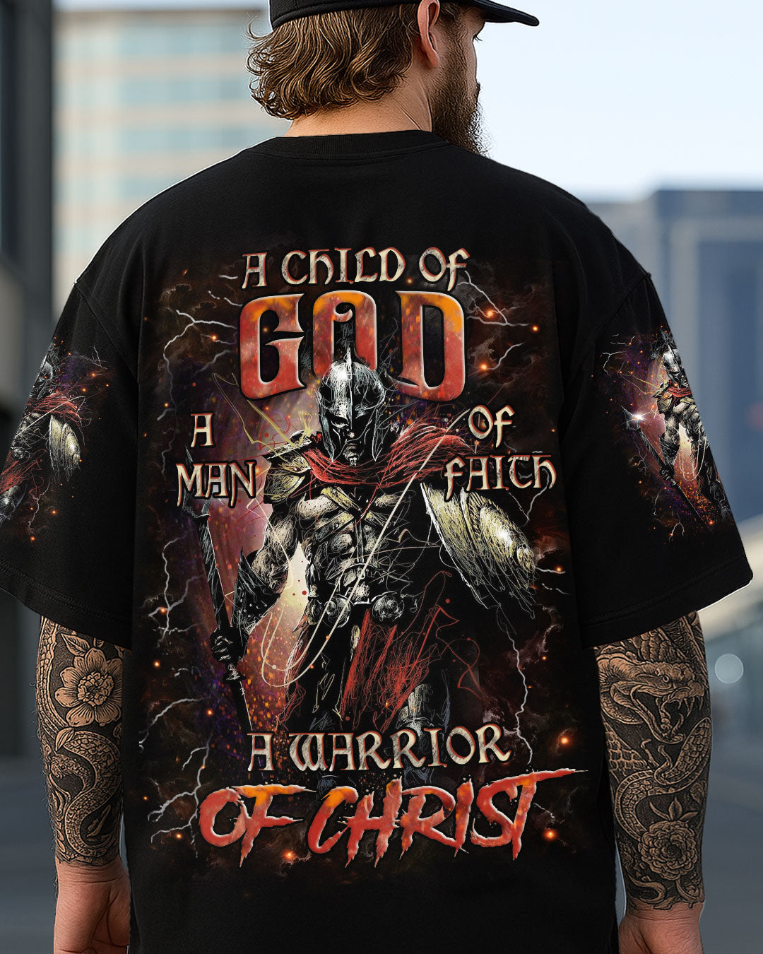 A Warrior Of Christ Men's All Over Print Shirt - Trunx862289