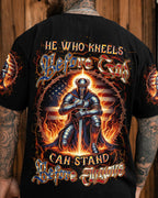 He Who Kneels Before God Warrior Men's All Over Print Shirt - Trunx893039