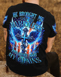 He Brought Me Out Of Darkness Men's All Over Print Shirt - Trunx367369