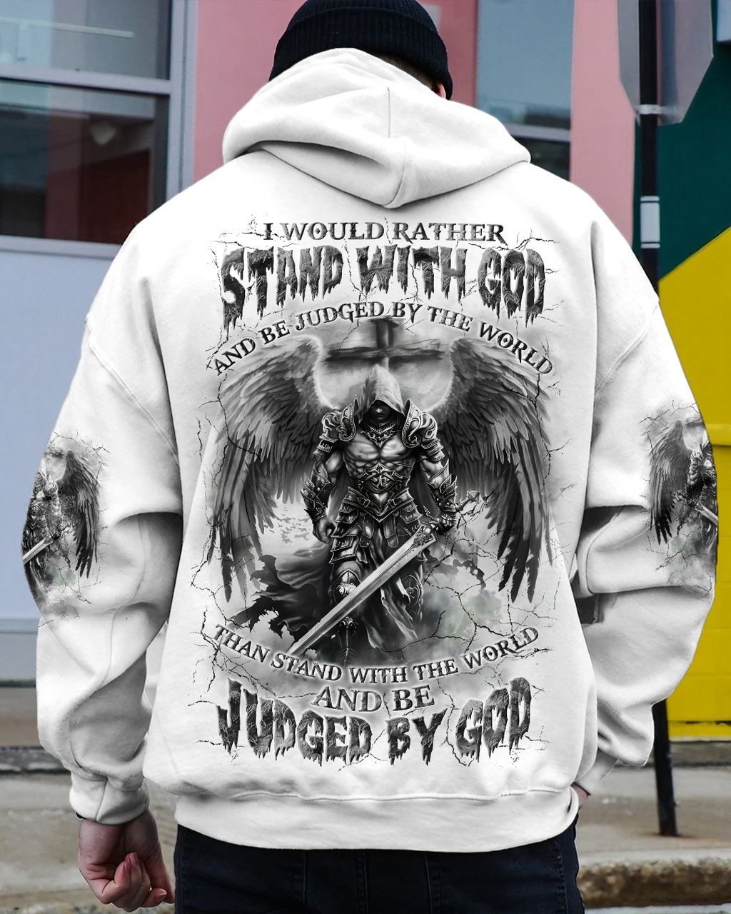 I Would Rather Stand With God Men's All Over Print Shirt - Trunx895559