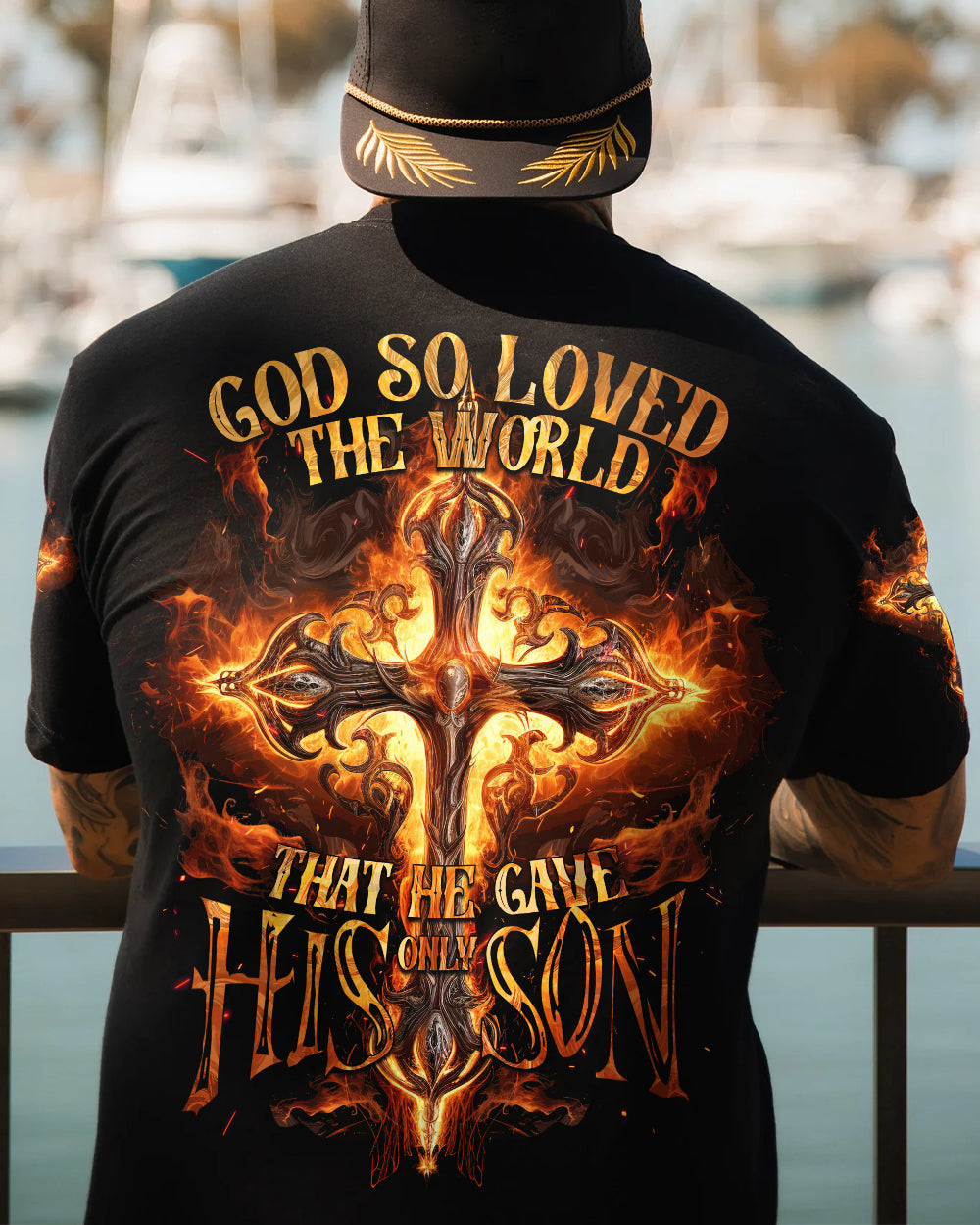 God So Loved The World Men's All Over Print Shirt - Trunx016842