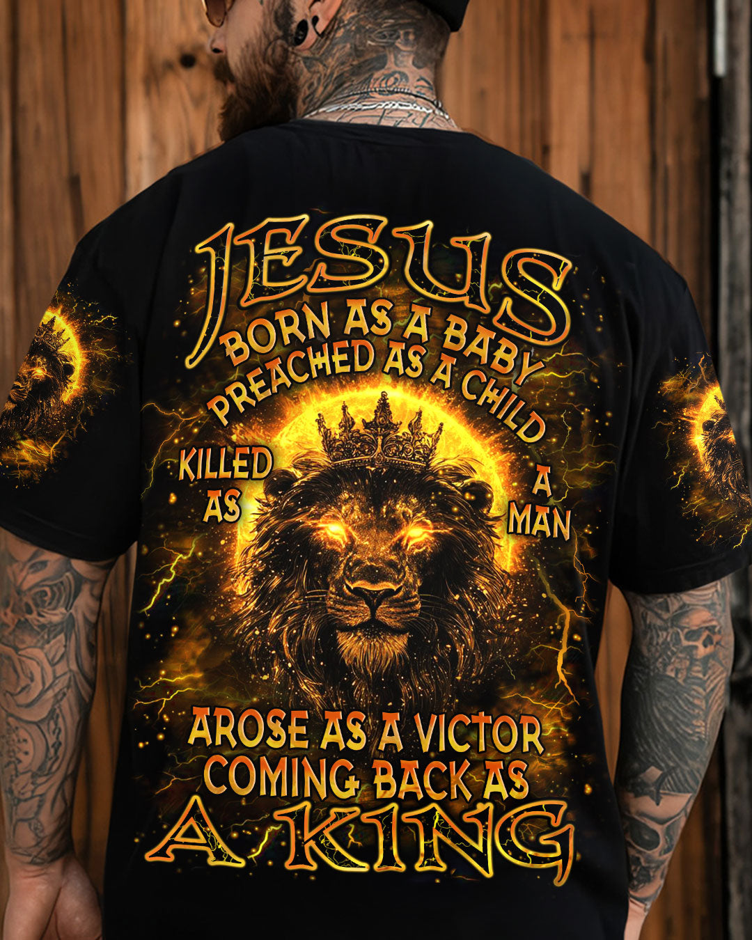 Coming Back As A King Men's All Over Print Shirt - Trunx447603
