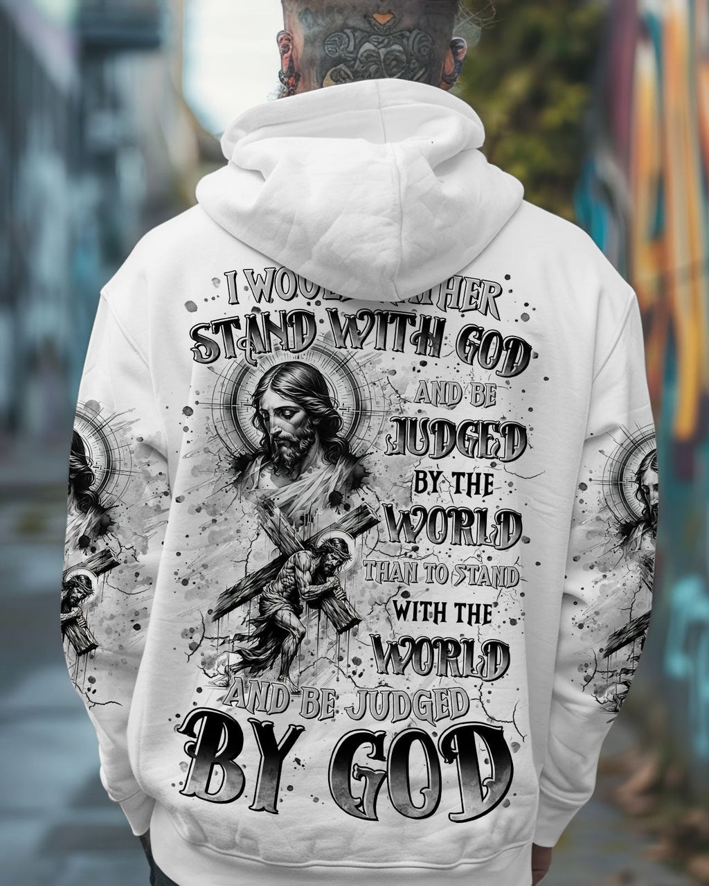 I Would Rather Stand With God Men's All Over Print Shirt - Trunx288847