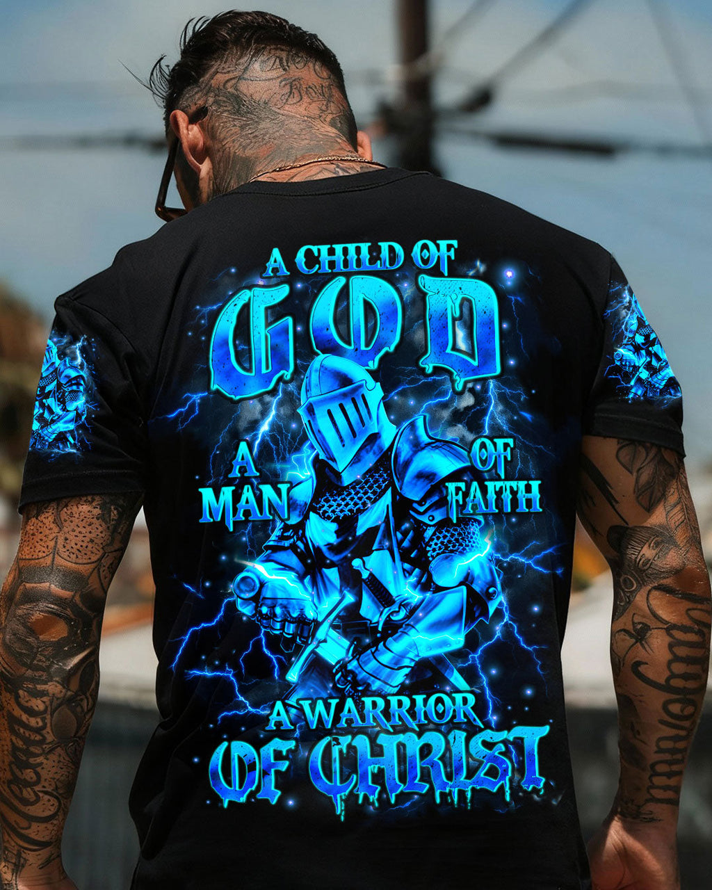 A Warrior Of Christ Men's All Over Print Shirt - Trunx681613