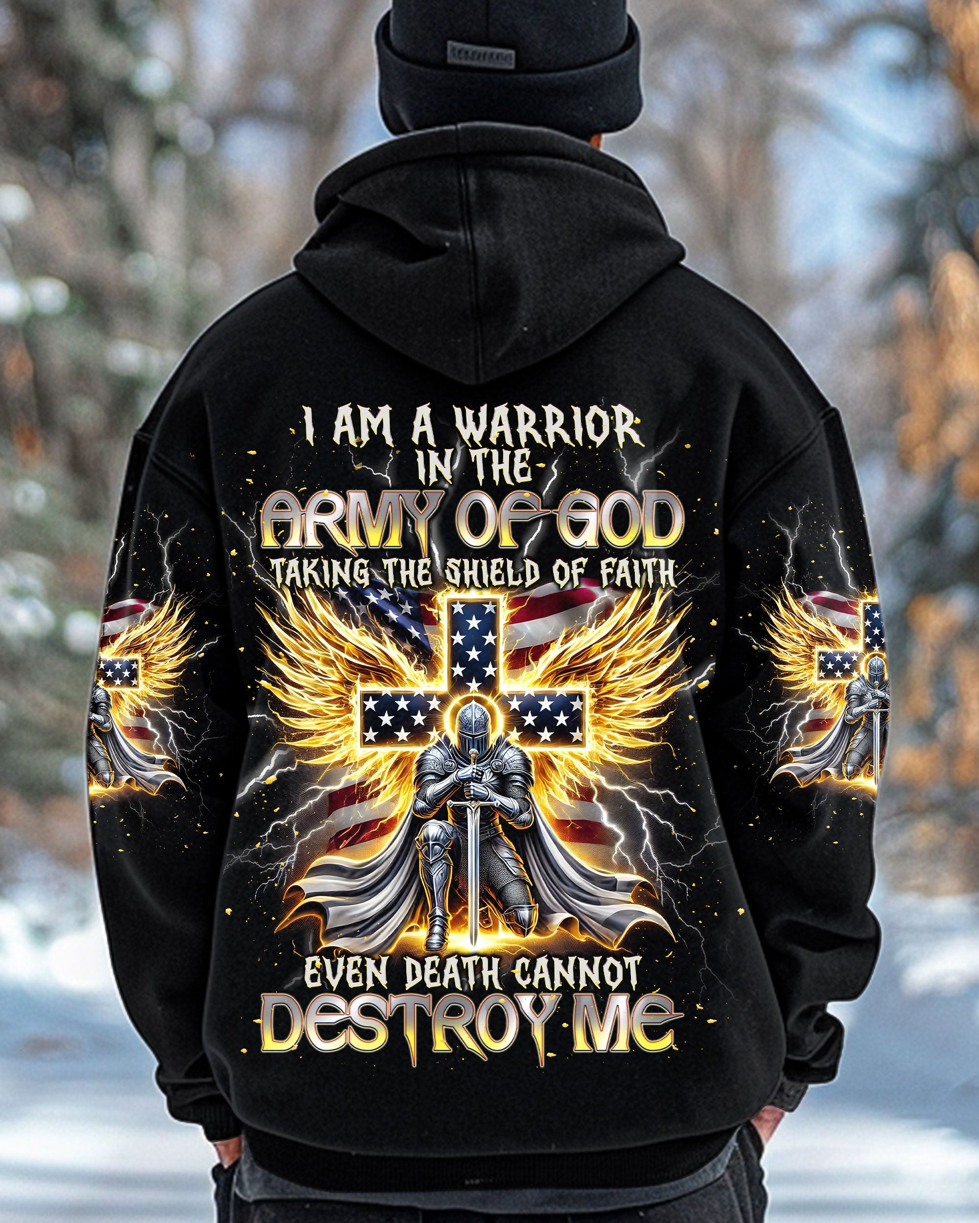 I Am A Warrior In The Army Of God Men's All Over Print Shirt - Trunx332647
