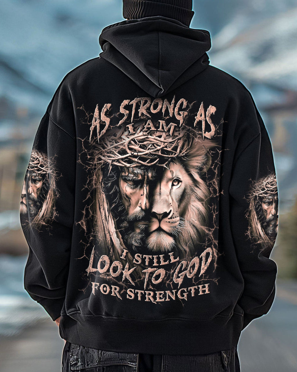 I Still Look To God For Strength Men's All Over Print Shirt - Trunx530987