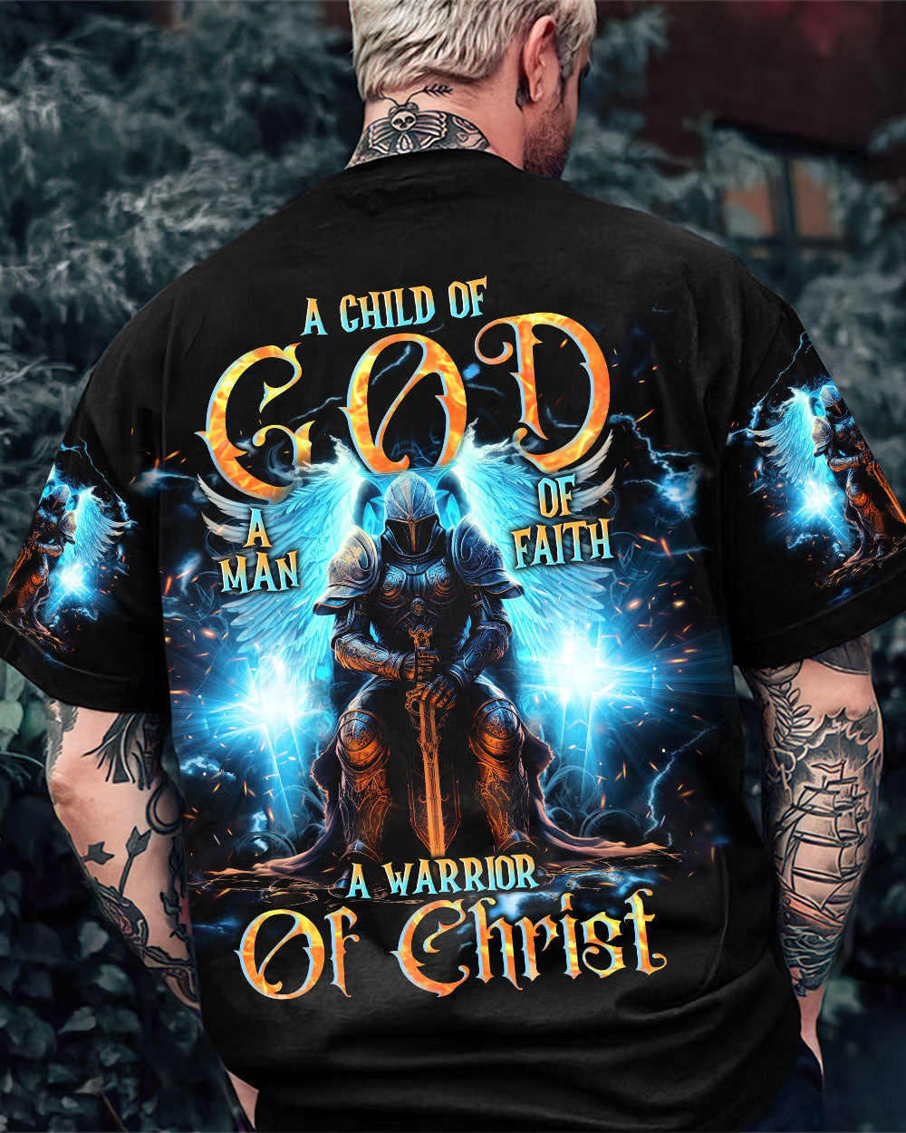 A Warrior Of Christ Men's All Over Print Shirt - Trunx104853