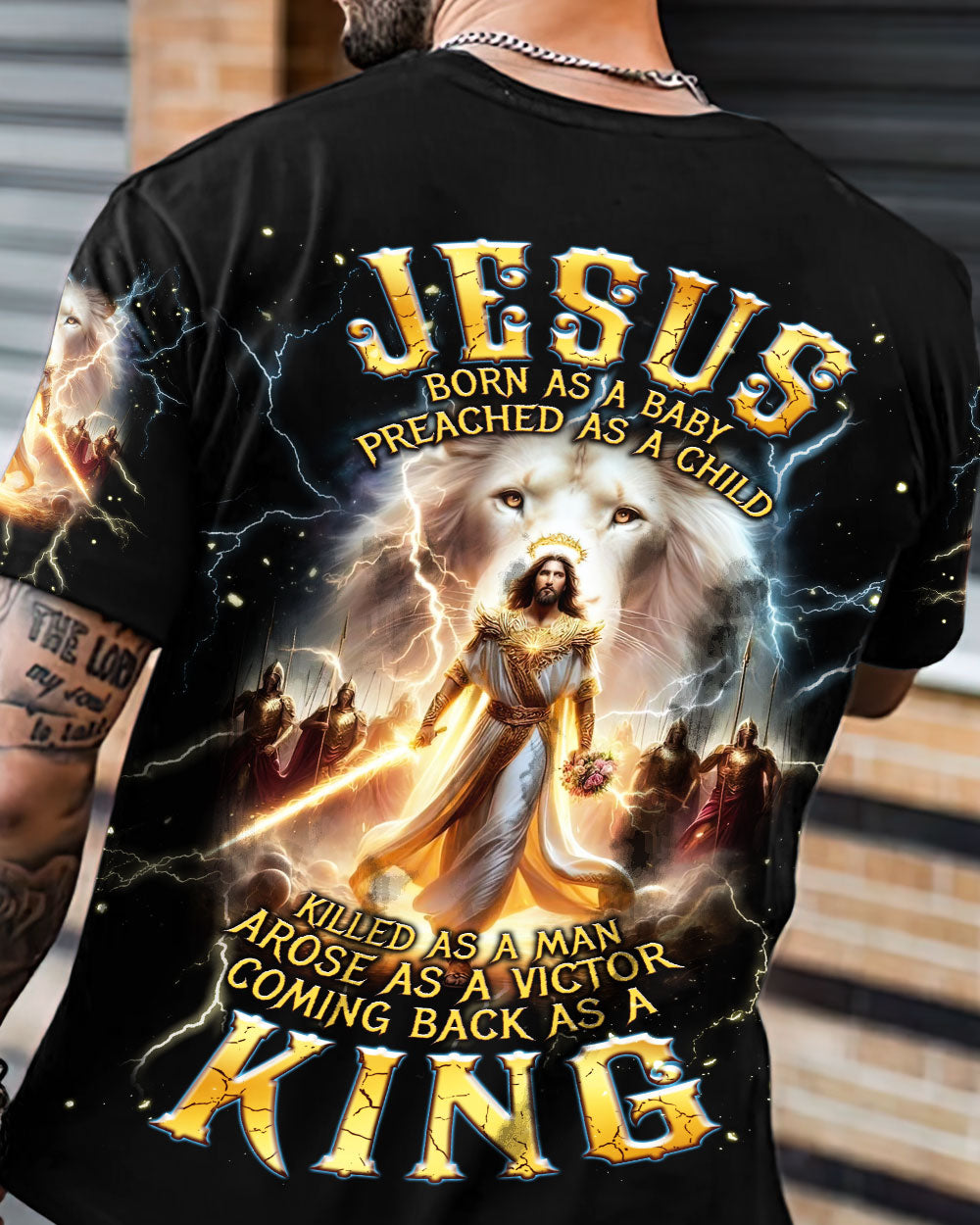 Coming Back As A King Men's All Over Print Shirt - Trunx640782