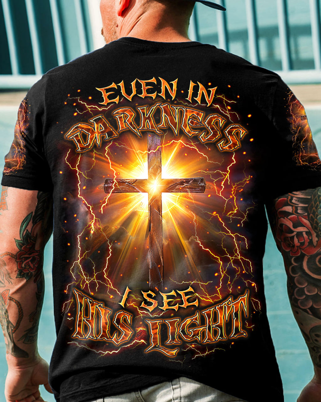 Even In The Darkness Men's All Over Print Shirt - Trunx805904