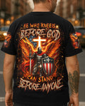 He Who Kneels Before God Warrior Men's All Over Print Shirt - Trunx856127